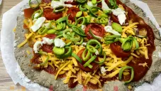 Pizza ze žitné mouky