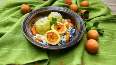 Ovocné tvarohové knedlíky z rýžové mouky