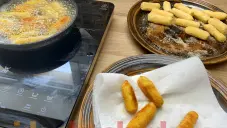 Bramborové krokety s rýžovou moukou