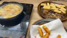 Bramborové krokety s rýžovou moukou