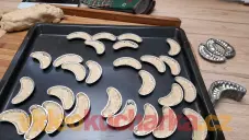 Duté ořechové cukroví (rohlíčky)