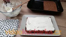Čokoládové řezy z těsta bez mouky