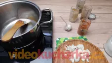 Polévka z kotrče (falešná dršťková)