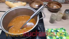Polévka z kotrče (falešná dršťková)