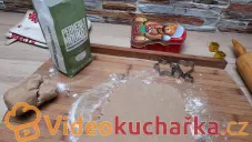 Linecké cukroví z hladké pohankové mouky s třtinovým cukrem