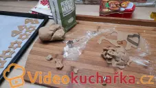 Linecké cukroví z hladké pohankové mouky s třtinovým cukrem
