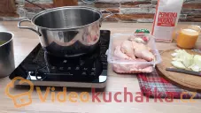 Kuře na smetaně a paprice