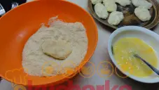 Bramborové řízečky s tvarůžky