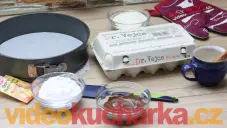 Čokoládový piškotový korpus na dort