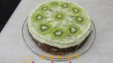 Dort s příchutí kiwi