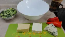 Těstovinový salát se sýry