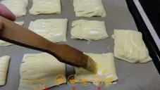 Mřížkové koláčky s tvarohem
