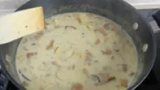 Houbová omáčka z hřibů a lišek