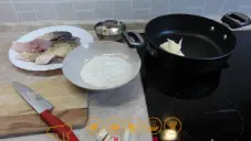 Kapr na špeku a česneku