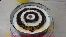 Kostkovaný dort s tvarohovou náplní (šachovnicový)