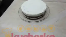 Kostkovaný dort s tvarohovou náplní (šachovnicový)