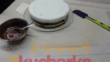 Kostkovaný dort s tvarohovou náplní (šachovnicový)