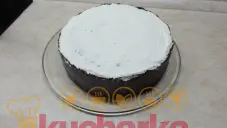 Kostkovaný dort s tvarohovou náplní (šachovnicový)
