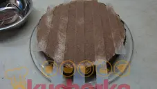 Kostkovaný dort s tvarohovou náplní (šachovnicový)
