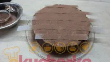 Kostkovaný dort s tvarohovou náplní (šachovnicový)
