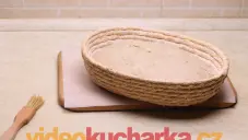 Kváskový chléb ze žitné celozrnné a špaldové mouky