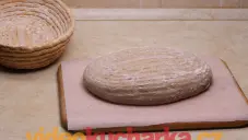 Kváskový chléb ze žitné celozrnné a špaldové mouky