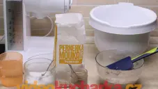 Kváskový chléb ze žitné celozrnné a špaldové mouky