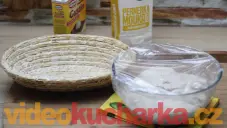 Kváskový, podmáslový chléb ze špaldové a žitné mouky