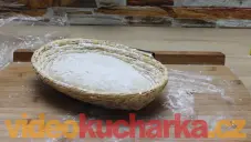 Kváskový, podmáslový chléb ze špaldové a žitné mouky