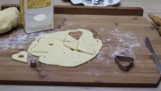 Linecké cukroví ze špaldové hladké mouky