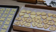 Linecké cukroví ze špaldové hladké mouky
