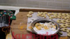 Mandlové rohlíčky bez vajec