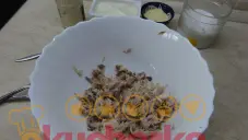 Pomazánka z uzené makrely a křenu