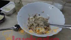 Pomazánka z uzené makrely a křenu