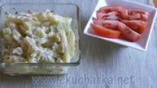 Zapečený řapíkatý celer s těstovinami