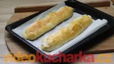 Závin se špenátem a vejci