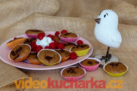 Muffiny s čokoládou