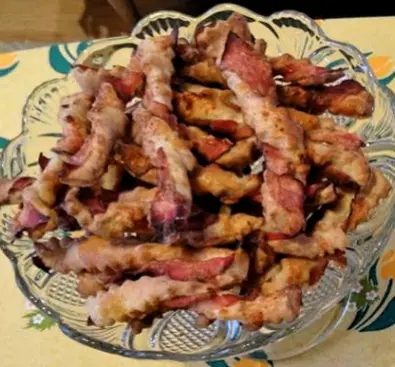 Fotka uživatele Jreboun k receptu Nivové tyčky se slaninou