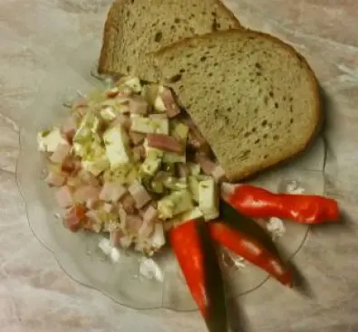 Fotka uživatele Tomik31 k receptu Hermelínový salát