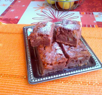 Fotka uživatele Dorka k receptu Čokoládový koláč s jablky