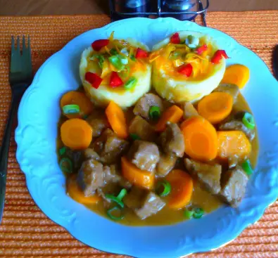 Fotka uživatele Dorka k receptu Dušená mrkev s vepřovým masem