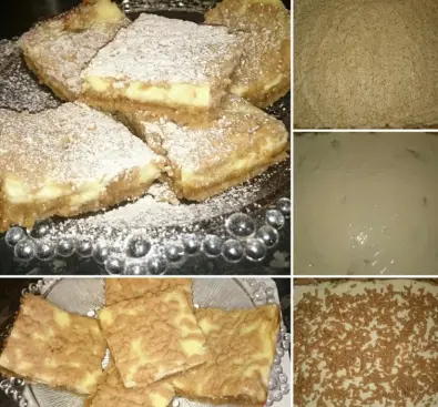 Fotka uživatele Wimim k receptu Ořechový koláč s tvarohem